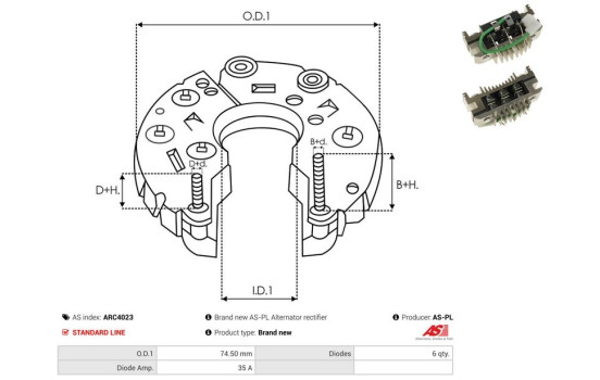 Likriktare, generator, bild 3