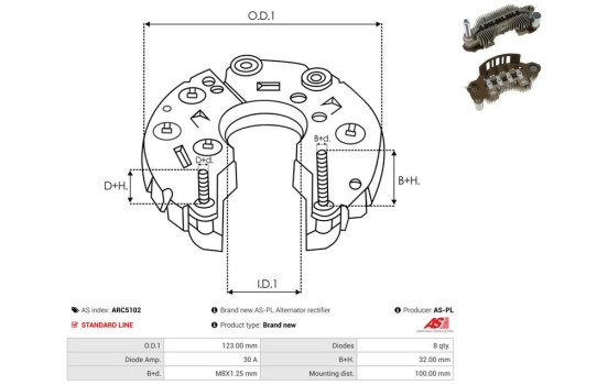 Likriktare, generator, bild 3