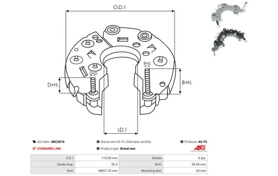 Likriktare, generator, bild 3