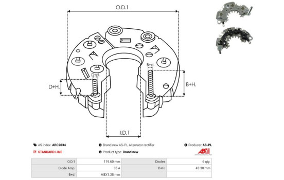 Likriktare, generator, bild 3