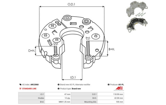 Likriktare, generator, bild 3