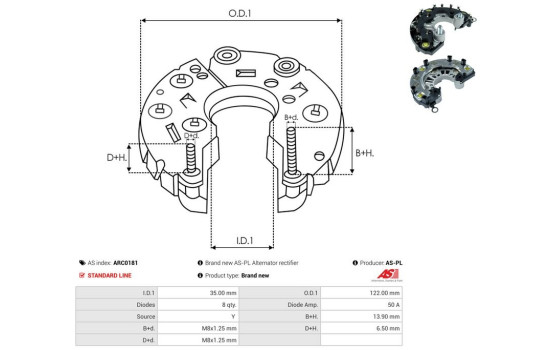 Likriktare, generator, bild 3