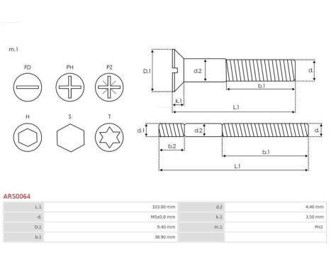 Reparationssats, generator, bild 2