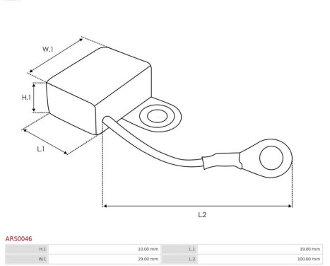 Reparationssats, generator, bild 2