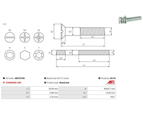 Reparationssats, generator, bild 2