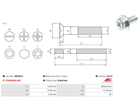 Reparationssats, generator, bild 2
