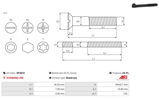 Reparationssats, generator, bild 2