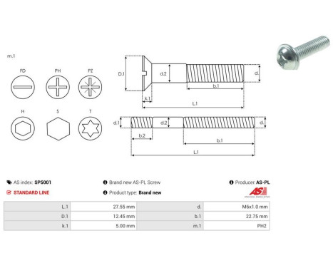 Reparationssats, generator, bild 2