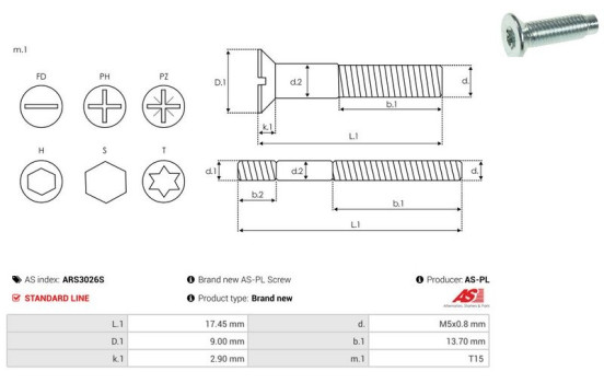 Reparationssats, generator, bild 2