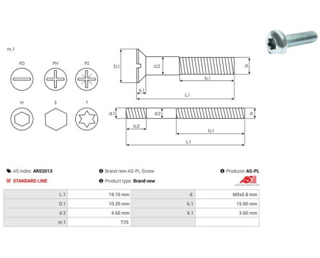 Reparationssats, generator, bild 2