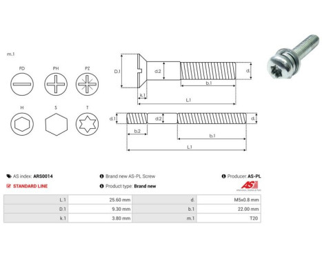 Reparationssats, generator, bild 2