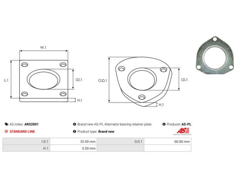 Reparationssats, generator, bild 2
