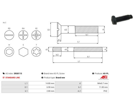 Reparationssats, generator, bild 2