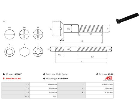 Reparationssats, generator, bild 2 Reparationssats, generator, bild 2
