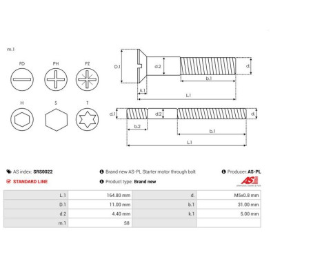 Reparationssats, generator, bild 2