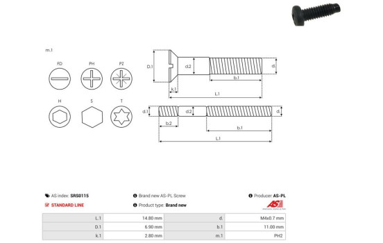 Reparationssats, generator, bild 2