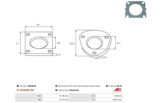Reparationssats, generator, bild 2
