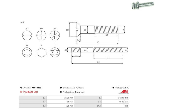 Reparationssats, generator, bild 2