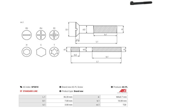 Reparationssats, generator, bild 2