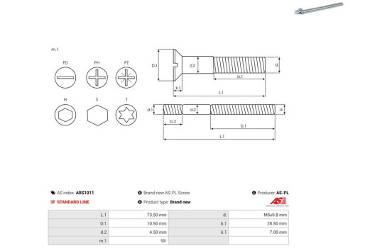 Reparationssats, generator, bild 2