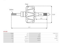 Rotor, generator