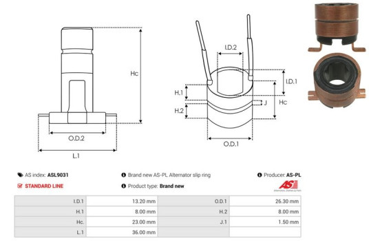 Släpring, generator, bild 3