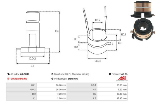 Slipring, generator, bild 3