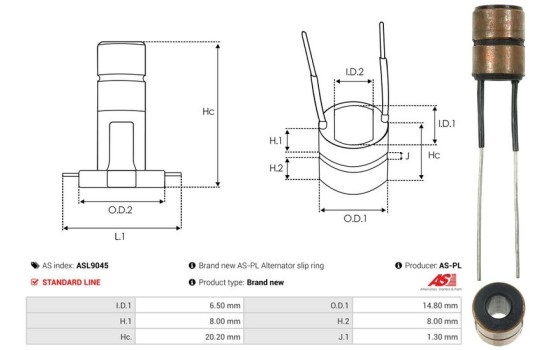 Slipring, generator, bild 3