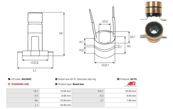 Slipring, generator, bild 3