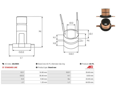 Slipring, generator, bild 3