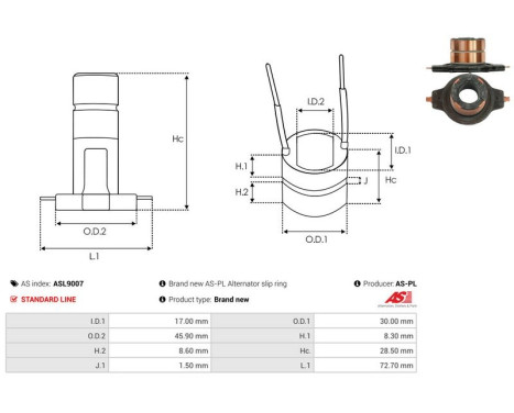 Slipring, generator, bild 3
