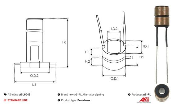 Slipring, generator, bild 4