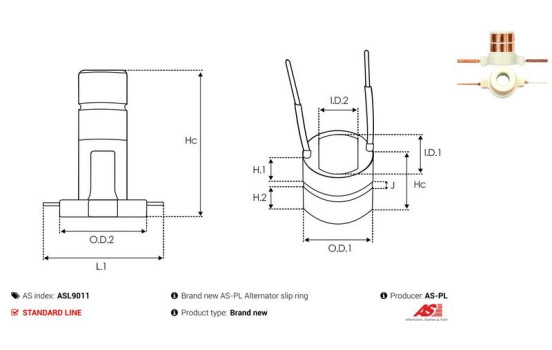 Slipring, generator, bild 4