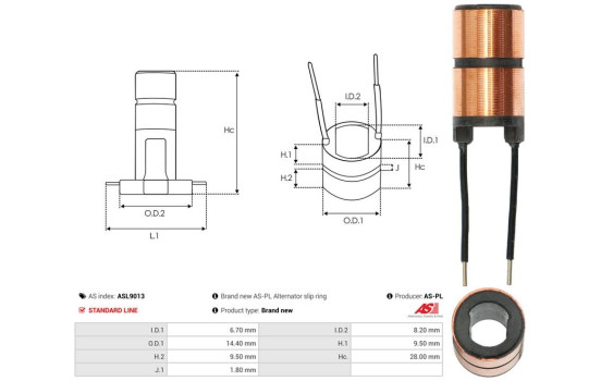 Slipring, generator, bild 3