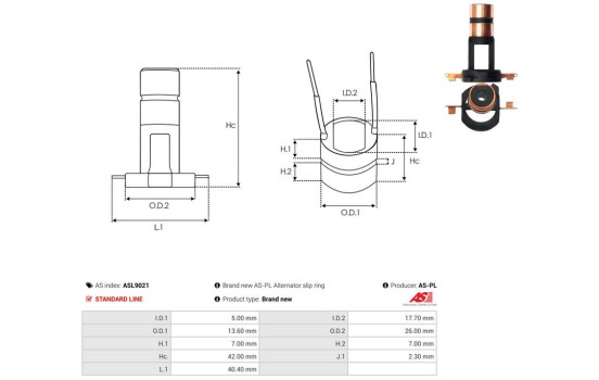 Slipring, generator, bild 3