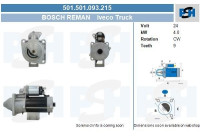 Starter Iveco 4,0 kw 501.501.093.215 Bosch