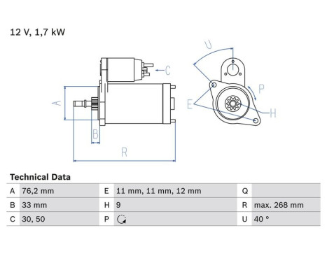 Startmotor 1305 Bosch, bild 5