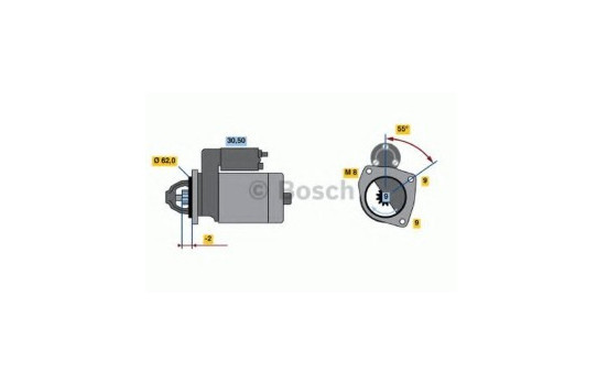 Startmotor 1793 Bosch
