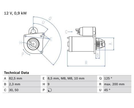 Startmotor 1931 Bosch