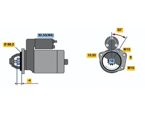 Startmotor 2014 Bosch, bild 2
