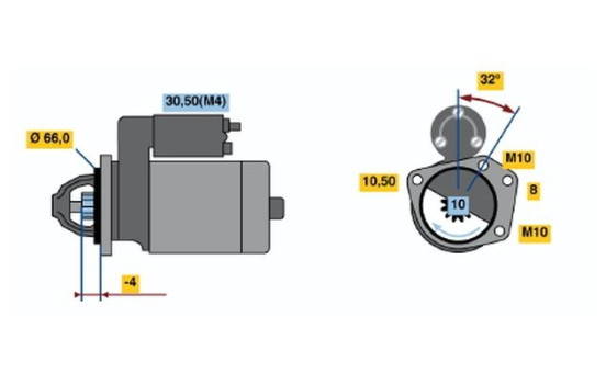 Startmotor 2014 Bosch, bild 2