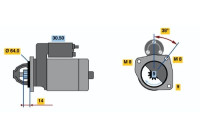 Startmotor 2159 Bosch