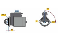 Startmotor 2326 Bosch