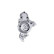 Startmotor 8EA 011 611-641 Hella, miniatyr 2