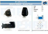Startmotor 911.203.113.215 Bosch