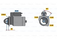 Startmotor EV(R)24V4,0KW Bosch