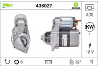 Startmotor NEW ORIGINAL PART 438027 Valeo