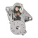 Startmotor NEW ORIGINAL PART 438301 Valeo, miniatyr 3