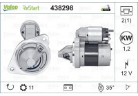 Startmotor NEW STOP&START ORIGINAL PART 438298 Valeo