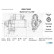 Startmotor Opel 1,4 kw, miniatyr 6